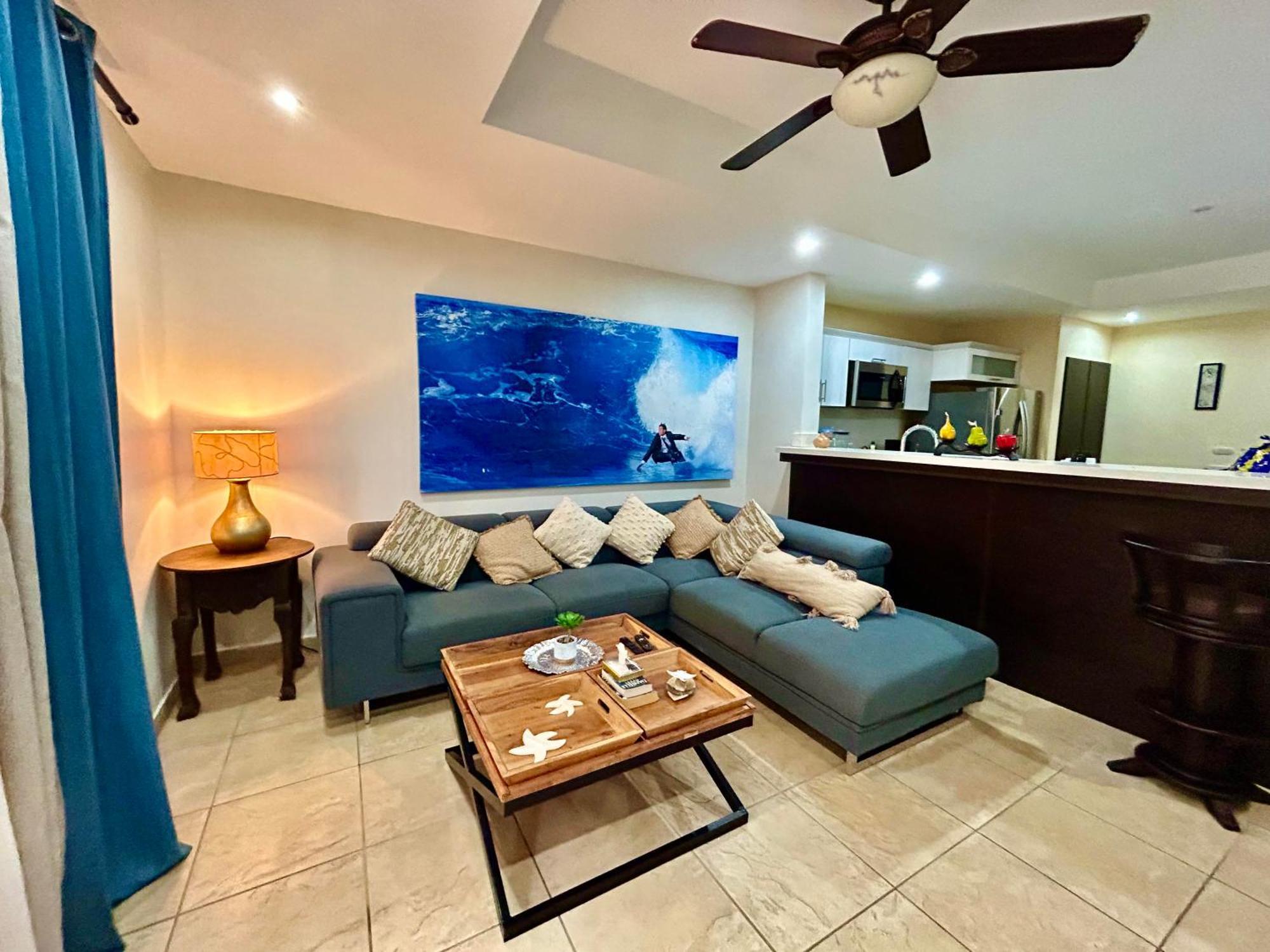 Apartamento De Lujo Las 3 Gotas Jaco, Frente Al Mar Con Vista A La Playa Exterior foto